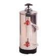 Adoucisseur deau en inox 12 litres Hauteur 500mm Volume 0.05 m3 Robinets en laiton