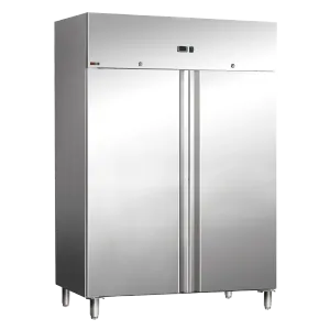 Frigo professionnel négatif 2 portes 900 Litres en inox REDFOX MF 900