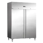 Frigo professionnel positif 2 portes 900 Litres en inox REDFOX Frigo professionnel positif 2 portes 900 Litres en inox REDFOX