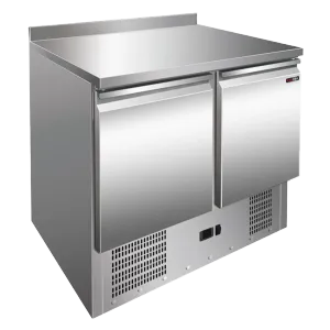 Saladette réfrigérée 2 portes inox REDFOX MT 902