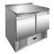 Saladette réfrigérée 2 portes inox REDFOX
