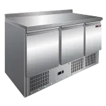 Saladette réfrigérée 3 portes inox REDFOX Saladette réfrigérée 3 portes inox REDFOX