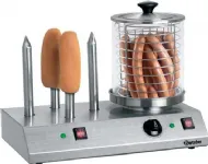 Chauffe-saucisses professionnel avec 4 plots BARTSCHER