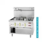 Fourneau wok 3 brûleurs en triangle DIAMOND