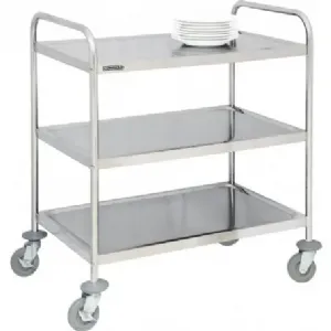 Chariot inox 3 plateaux CASSELIN CCI3