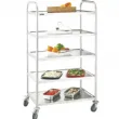 Chariot inox 5 plateaux CASSELIN