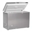 Conglateur coffre aspect inox porte pleine 211 Litres TENSAI