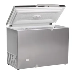 Conglateur coffre porte pleine aspect inox 414L TENSAI CHI500TS