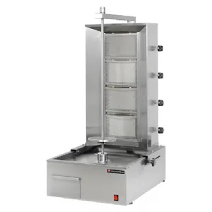 Machine  kbab 4 feux gaz TECHNITALIA NDG80