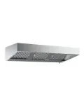 Hotte professionnelle murale sans moteur longueur 2400mm profondeur 950mm COMBISTEEL