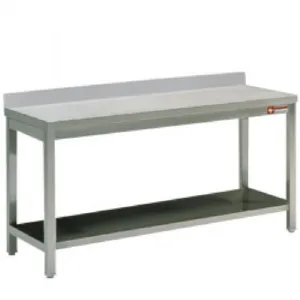 Table inox murale soude Largeur 2000mm - Profondeur 700mm DIAMOND - TL2071A TL2071A_PROMO