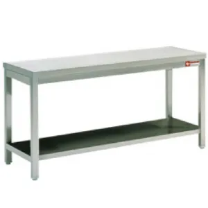 Table inox dmontable Largeur 1600mm - Profondeur 700mm DIAMOND - TL1671/KD TL1671/KD_PROMO