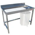 Table inox lave lgumes 1800x700mm DIAMOND - TPL1870A