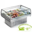 Ilot rfrigr libre-service longueur 1500mm gris DIAMOND