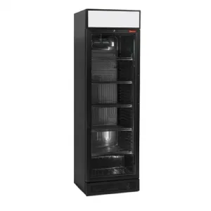 Armoire  boisson 1 porte 380L noir avec caisson lumineux DIAMOND DRINK-38V/Z6_PROMO