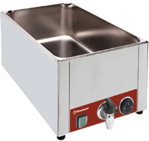 Bain-marie lectrique simple avec vidange DIAMOND BMZR/XS_PROMO