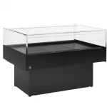 Ilot r�frig�r� libre-service longueur 1290mm noir DIAMOND