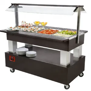 Buffet rfrigr salad bar 4 x GN1/1 DIAMOND BSB/4N-B1-R2_PROMO
