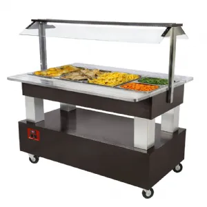 Buffet chauffant bain-marie 4 x GN1/1 DIAMOND BBM/4N-B1_PROMO