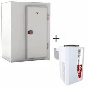 Chambre froide professionnelle positive monobloc 1590x1190x2190mm DIAMOND C31B/BF_AP50M-1A_PROMO