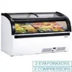 Conglateur portes coulissantes vitres 492 Litres DIAMOND