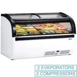 Conglateur portes coulissantes vitres 712 Litres DIAMOND VISUAL-20-R2_PROMO