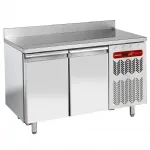 Table r�frig�r�e adoss�e 2 portes inox GN1/1 DIAMOND