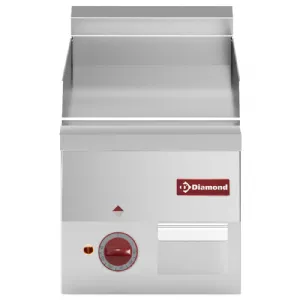 Plancha professionnelle lectrique lisse 1 zone DIAMOND profondeur 600mm E60/PL3T-N_PROMO