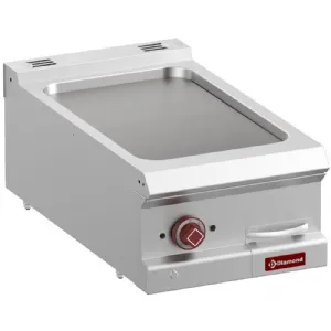 Plancha professionnelle lectrique lisse en fonte 1 zone DIAMOND profondeur 700mm E7/PL4T-N_PROMO