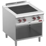 Fourneau 4 plaques �lectriques affleurantes sur baie libre DIAMOND profondeur 900mm