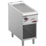 Plancha professionnelle �lectrique lisse en fonte 1 zone sur baie libre DIAMOND profondeur 900mm