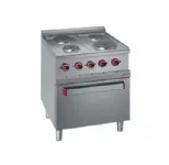 Fourneau 4 plaques rondes sur four �lectriques DIAMOND