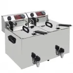 Friteuse �lectrique 2x 10 litres � poser DIAMOND