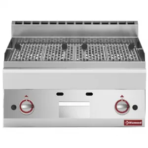 Grill charcoal double  gaz DIAMOND profondeur 650mm G65/GPL7T-N_PROMO