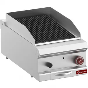 Grill charcoal simple � gaz � poser DIAMOND profondeur 700mm G7/GPL4T-ZN_PROMO