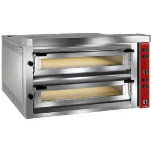 Four  pizza lectrique 2 chambres 2x9 pizzas DIAMOND LFD-18L_PROMO