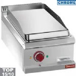 Plancha professionnelle électrique lisse en chrome 1 zone DIAMOND profondeur 700mm Plancha professionnelle électrique lisse en chrome 1 zone DIAMOND profondeur 700mm