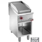 Plancha professionnelle �lectrique rainur�e en fonte 1 zone sur baie libre DIAMOND profondeur 900mm