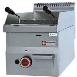 Grill charcoal pierres de lave simple DIAMOND profondeur 600mm G60/GPL3T-N_PROMO