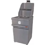 Friteuse professionnelle gaz 1 cuve ronde DIAMOND