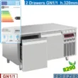 Soubassement conglateur 2 tiroirs GN1/1 DIAMOND