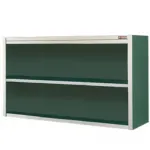 Placard inox mural ouvert - Longueur 800mm DIAMOND - PA80/B