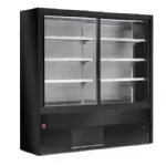 Vitrine r�frig�r�e verticale noire portes coulissantes longueur 1500mm DIAMOND - PADOVA LINE