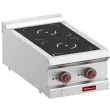 Plaque induction 2 zones DIAMOND 400x700x250/320mm 2 x 3,5Kw TRI.400V