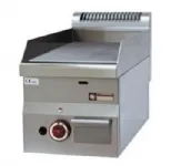 Plancha professionnelle gaz lisse 1 zone DIAMOND profondeur 600mm