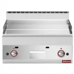 Plancha gaz chrome lisse 2 zones DIAMOND