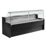 Vitrine r�frig�r�e horizontale HILL PLUS noire longueur 1500mm DIAMOND