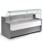 Vitrine réfrigérée horizontale HILL PLUS longueur 2500mm DIAMOND Vitrine réfrigérée horizontale HILL PLUS longueur 2500mm DIAMOND