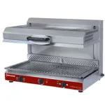 Salamandre lectrique vitrocramique, plafond mobile, 3 foyers DIAMOND - SA/80VC-SW