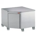 Meuble inox d'angle 1000x1000mm DIAMOND